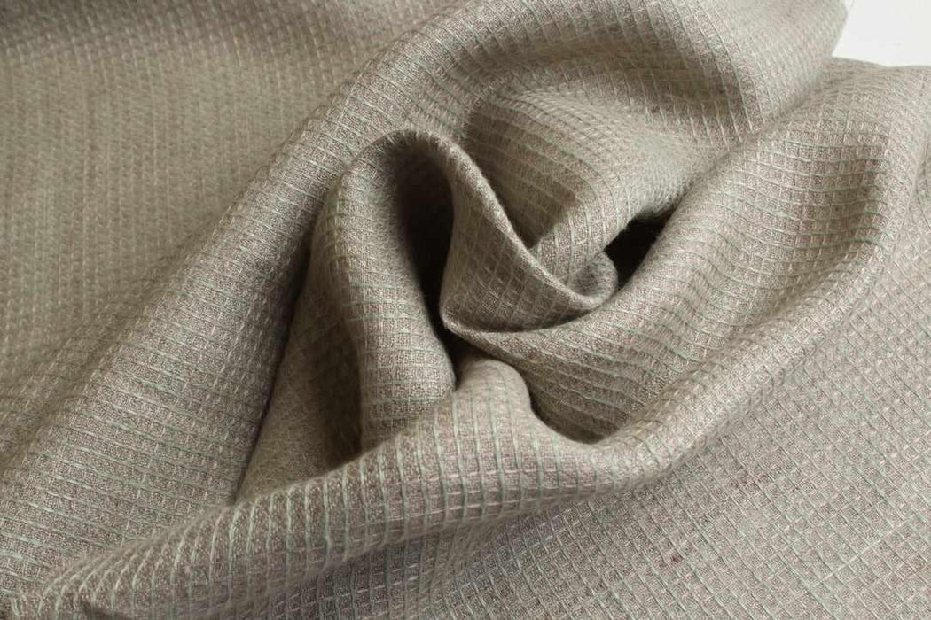 Premium Waffle Weave Linen – Lightweight & Soft, 100% Linen-Fabric-FabricSight