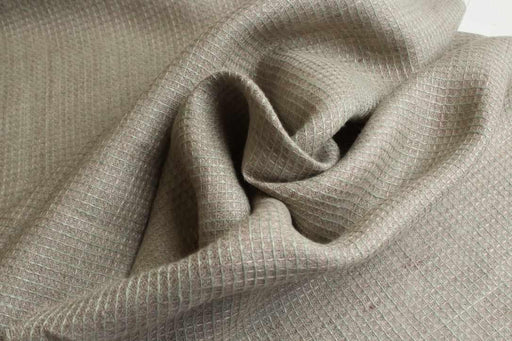 Premium Waffle Weave Linen – Lightweight & Soft, 100% Linen-Fabric-FabricSight
