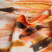swatch-Printed Cotton-Linen Stretch Canvas – Brush Strokes-Fabric-FabricSight