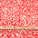 Printed Crêpe Marocain Viscose - Red Damask - M.O.Q 30 Mts-Fabric-FabricSight