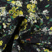 Printed Cupro Viscose Light Satin, Vegan Certified - Wild Floral (1 Meter Remnant)-Remnant-FabricSight