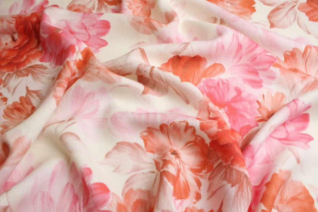 Printed Heavy-Weight washed Linen-Fabric-FabricSight