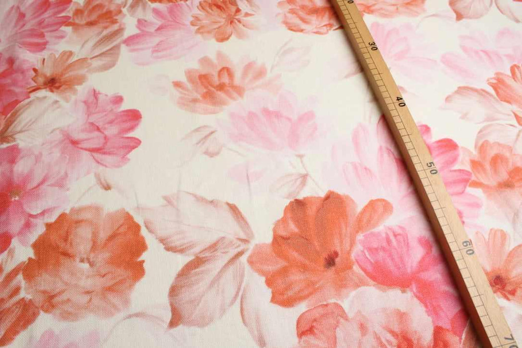 Printed Heavy-Weight washed Linen-Fabric-FabricSight