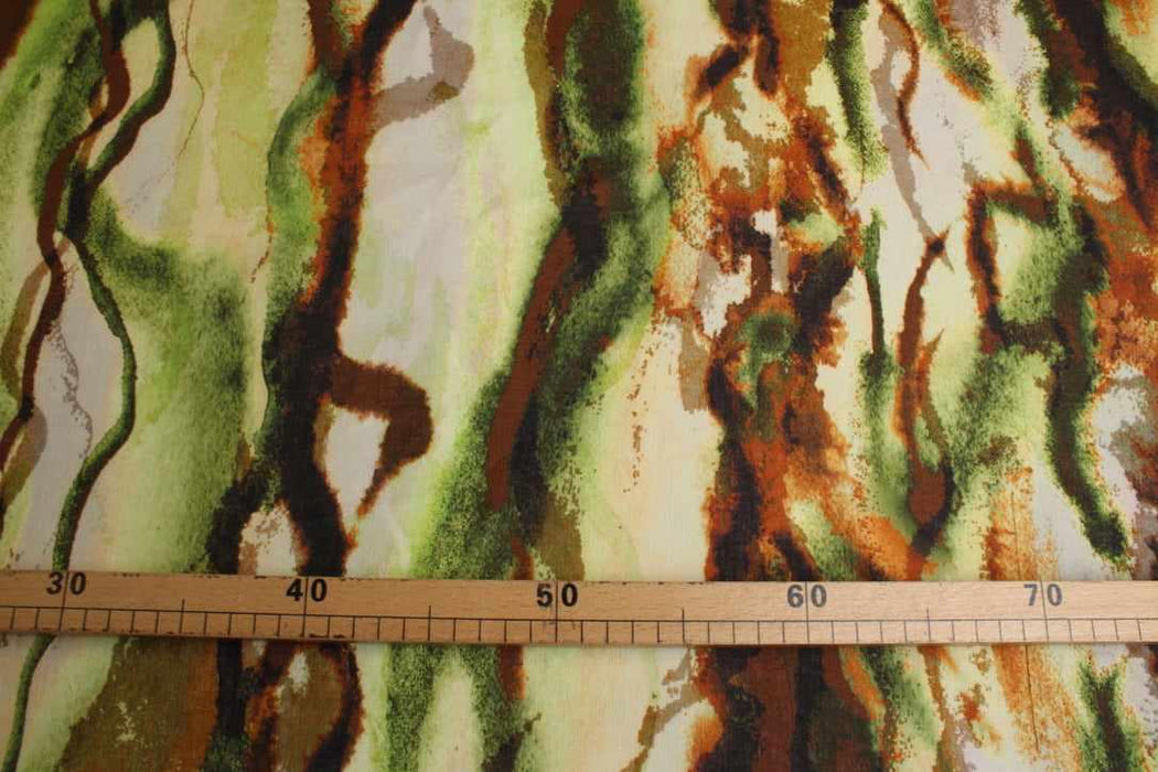 Printed Mid-Weight Washed Linen-Fabric-FabricSight