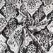 Printed Satin Polyester - Damask - M.O.Q 30 Mts-Fabric-FabricSight