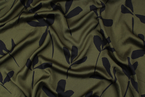 Printed Stretch Crepe - Floral-Fabric-FabricSight