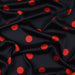 Printed Twill Satin - Spots and Dots-Surplus-FabricSight