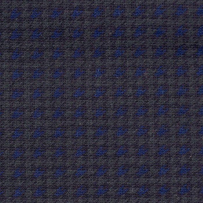 Punto Roma Bi-Color Houndstooth print-Fabric-FabricSight