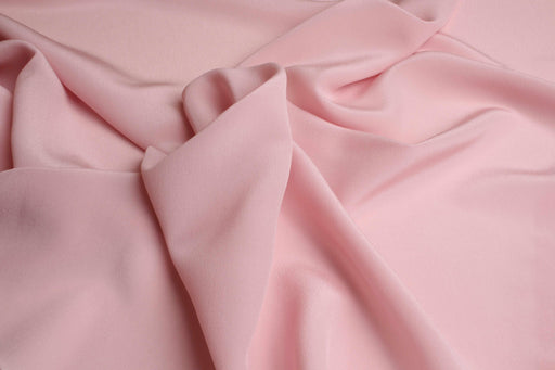 Pure Silk Crepe de Chine - Baby Pink-Fabric-FabricSight