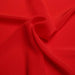 Pure Silk Crepe de Chine - Red-Fabric-FabricSight