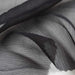 Pure Silk Crinkled Chiffon – Ultra Lightweight – Black – Limited Edition-Fabric-FabricSight