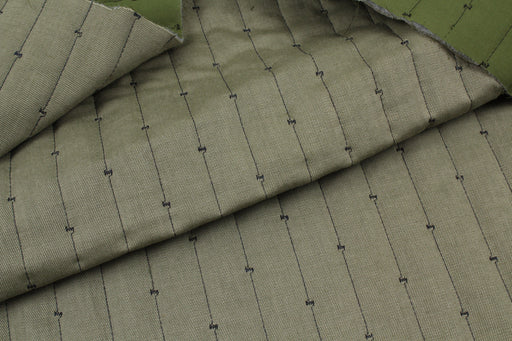 Quilted Fabric Padded - Stripes-Fabric-FabricSight