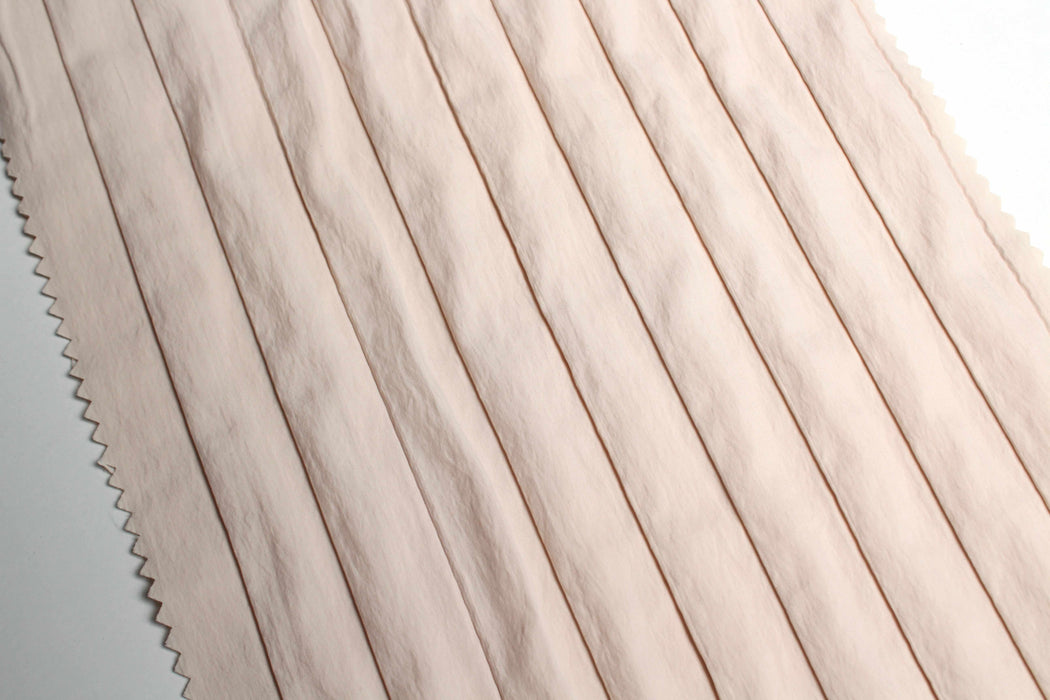 swatch-Quilted Stripes Windbreaker Fabric - Stretch-Fabric-FabricSight