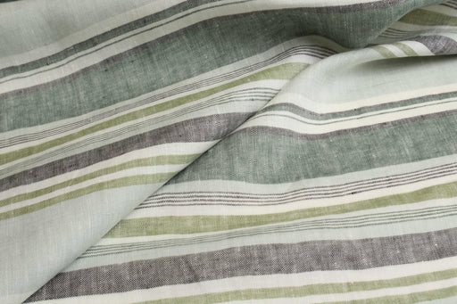 Rapport Stripes Mid-Weight Linen-Fabric-FabricSight