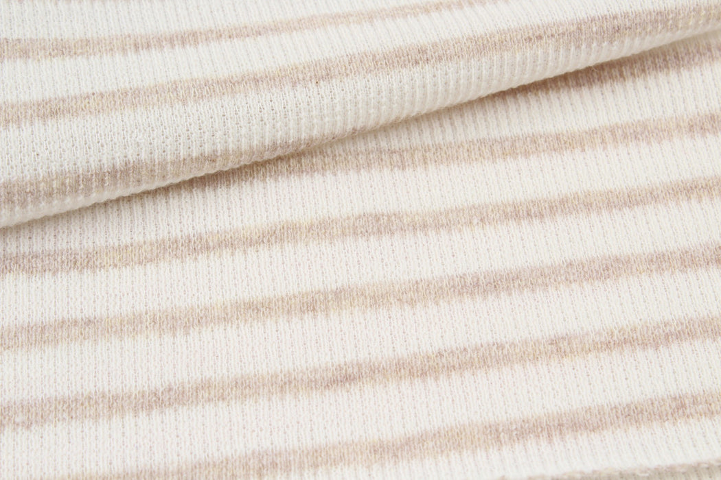 Recycled Cotton Summer Stripes-Fabric-FabricSight
