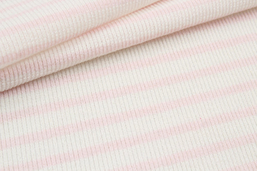 Recycled Cotton Summer Stripes-Fabric-FabricSight