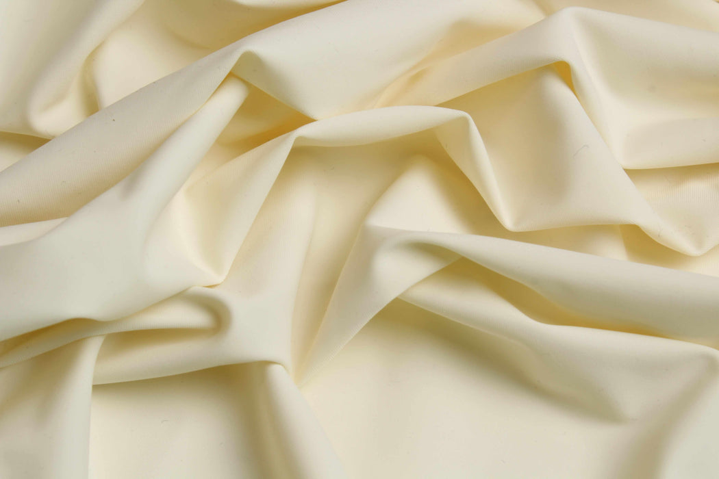 Soft Recycled Polyamide Jersey - Vanilla - Remnant-Remnant-FabricSight