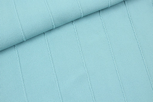 Recycled Polyamide Textured Rib for Swimwear - Stripes-Fabric-FabricSight