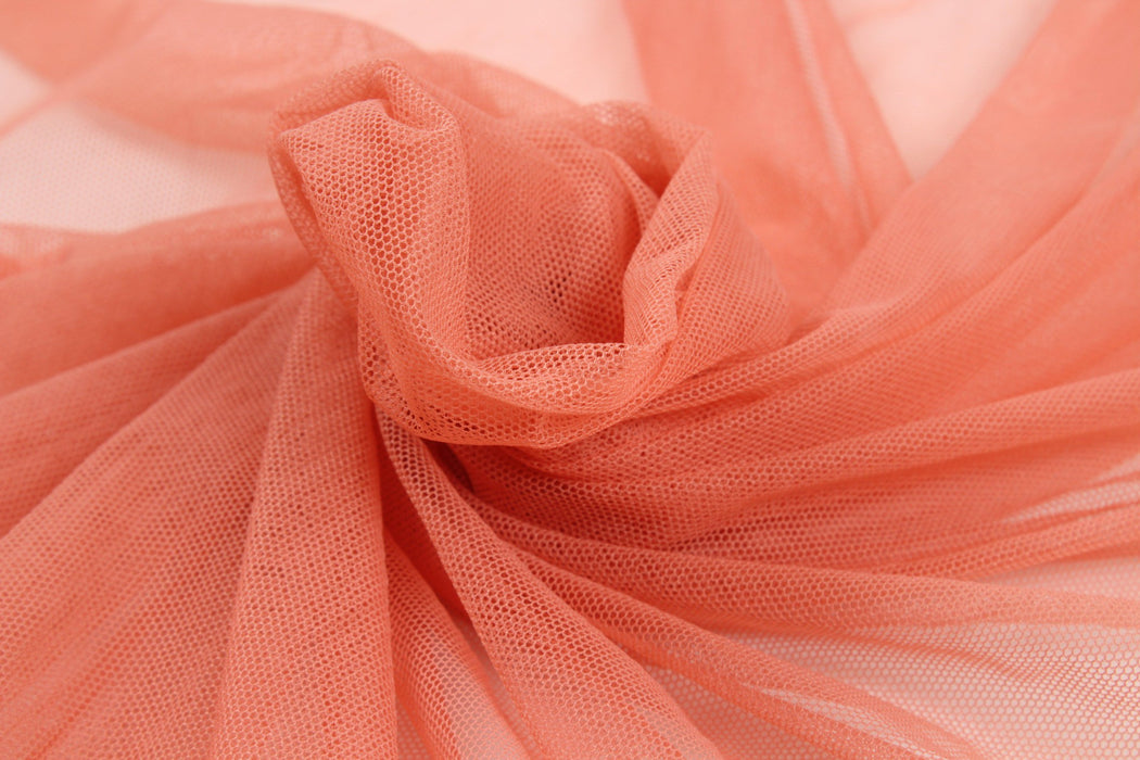 Recycled Polyamide Tulle with Vegetable Dyes - 7 Colors Available-Fabric-FabricSight
