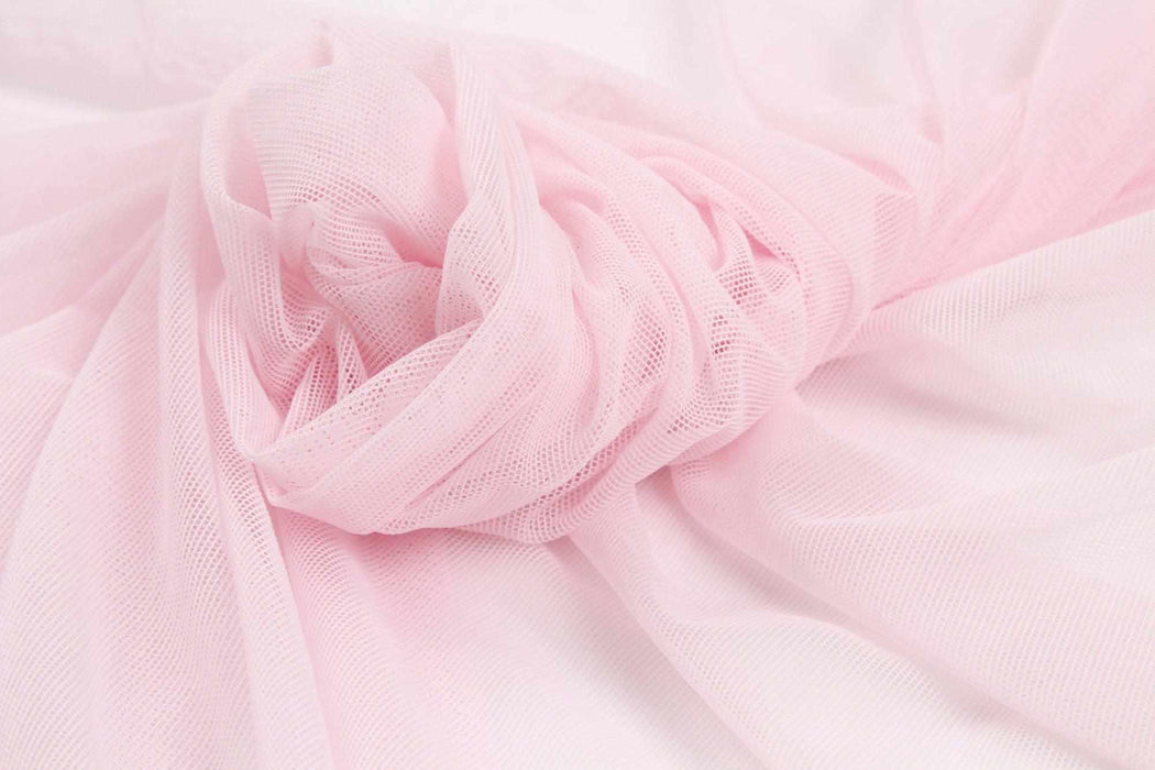 Recycled Polyamide Tulle with Vegetable Dyes - Stretch - 7 Colors Available-Fabric-FabricSight