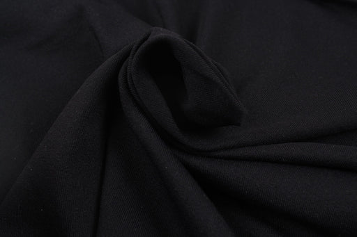 Recycled Polyester Jersey Lining for Swimwear - Stretch - Black-Fabric-FabricSight