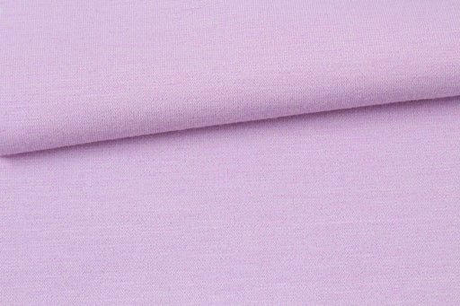 Recycled Polyester Stretch Punto Roma - Lilac (1 MT REMNANT)-Remnant-FabricSight