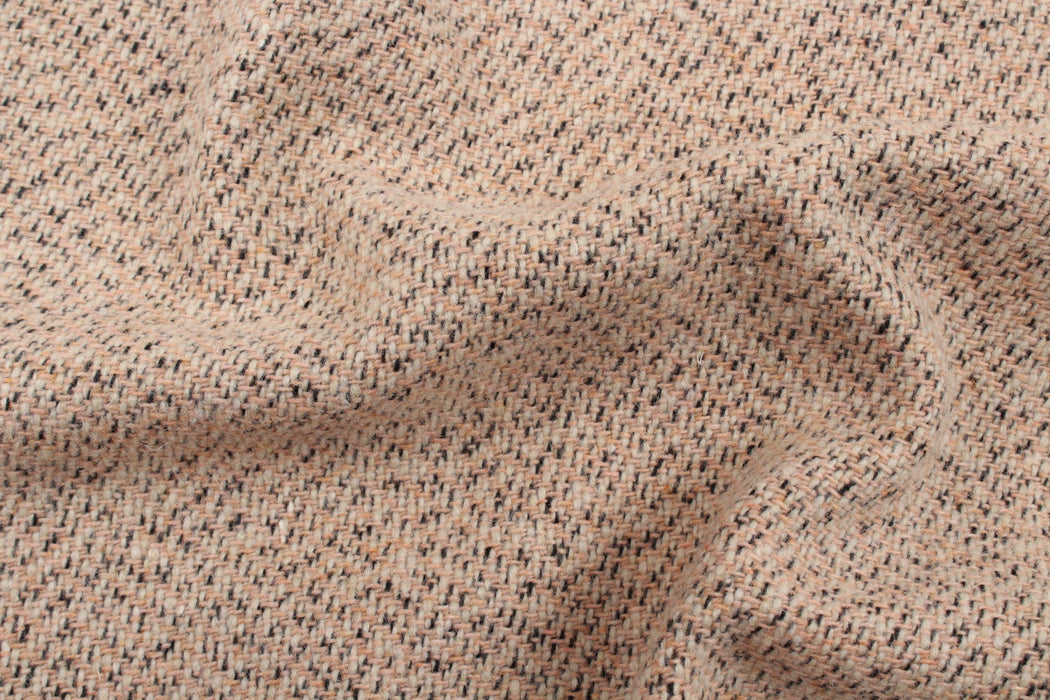 Recycled Wool Blend - Diagonal Stripes-Fabric-FabricSight