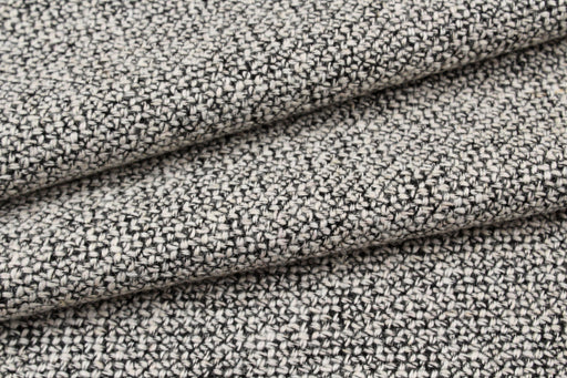 Recycled Wool Blend for Coats - Melange Look Tweed-Fabric-FabricSight