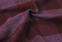 Recycled Wool Brushed Checks - Purple-Fabric-FabricSight