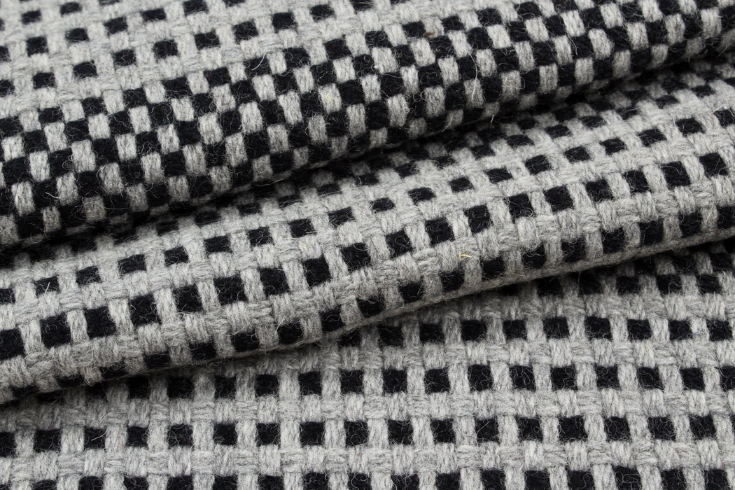 Recycled Wool Jacquard for Coats - 3 colors available-Fabric-FabricSight
