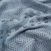Recycled Wool Jacquard for Outwear - Blue-Fabric-FabricSight