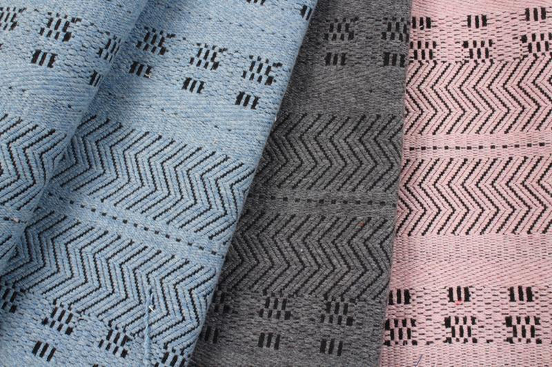 Recycled Wool Jacquard for Outwear - Grey-Fabric-FabricSight