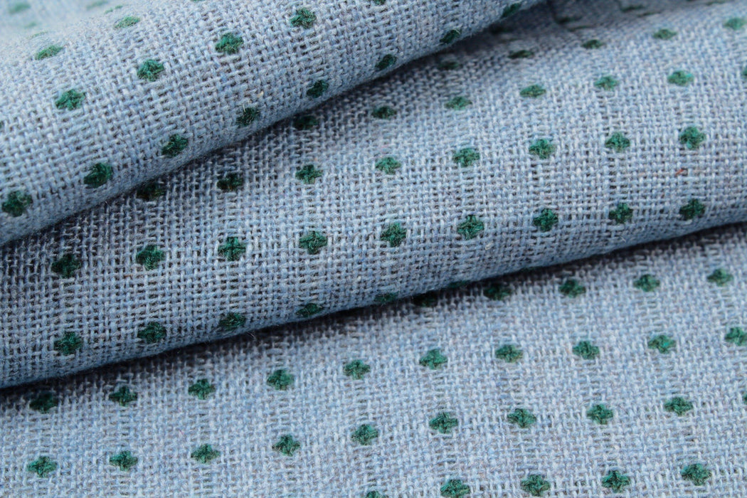 Recycled Wool - Spots/Checks-Fabric-FabricSight