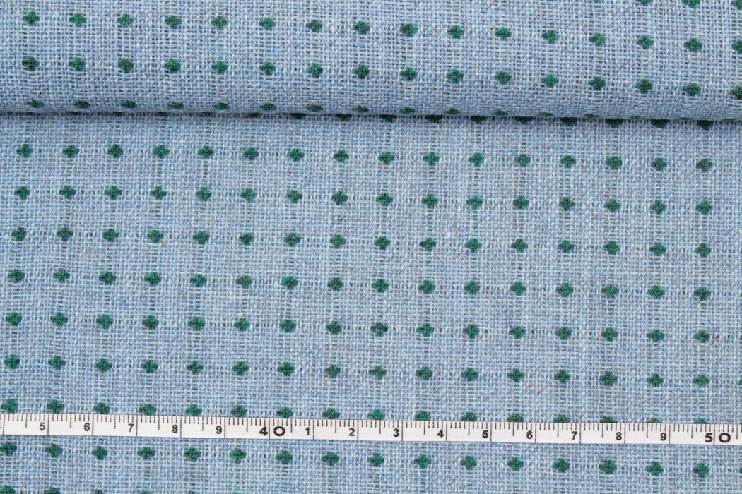 Recycled Wool - Spots/Checks-Fabric-FabricSight