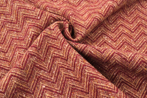 Recycled Wool Warm Herringbone-Fabric-FabricSight