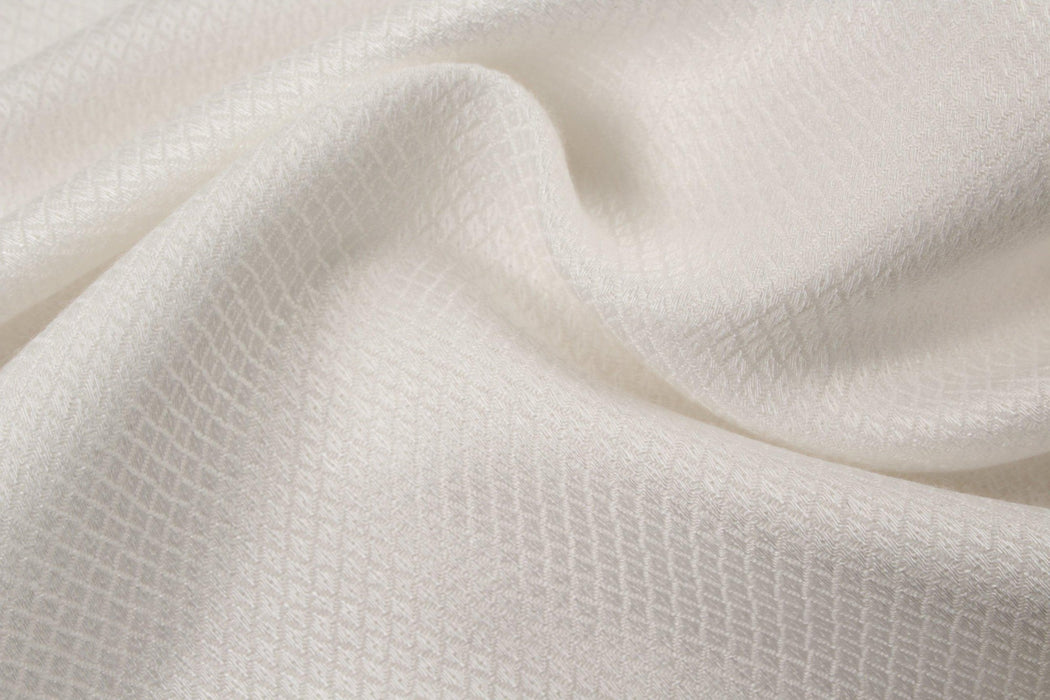 Rhombus Linen Viscose Dobby-Fabric-FabricSight