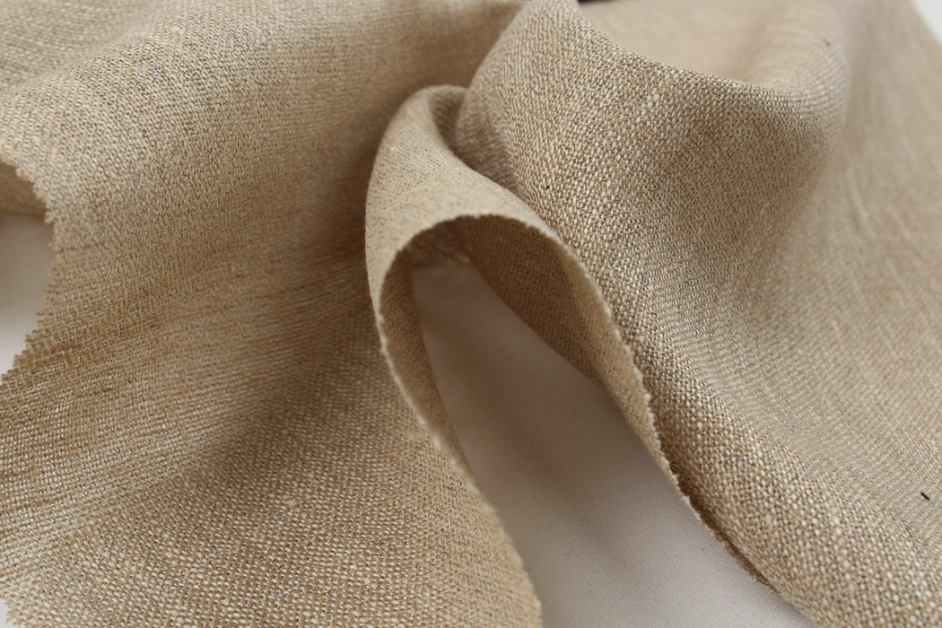 Rustic Light-Weight Linen for Summer Garments - 3 Colors Available-Fabric-FabricSight