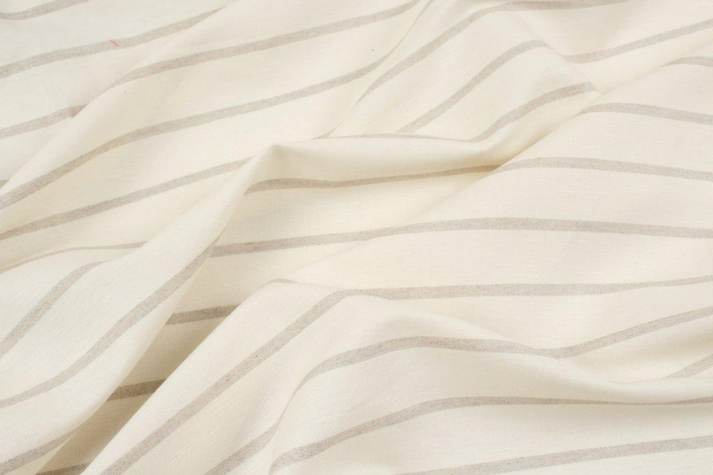 Rustic Linen Blend - Stripes-Fabric-FabricSight