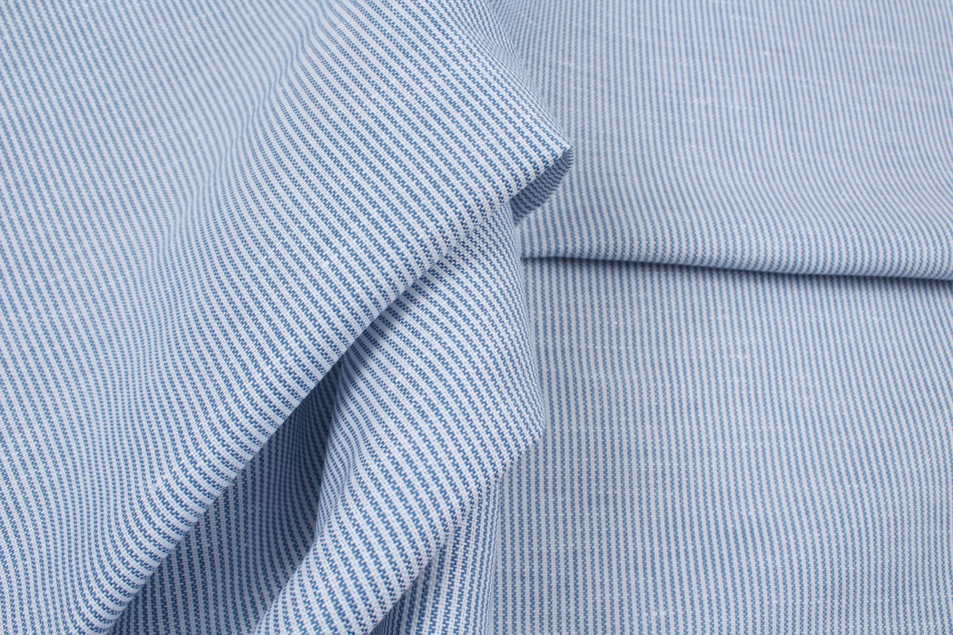 Rustic Linen Cotton Stripes - 4 variants-Fabric-FabricSight