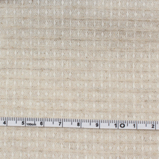 Rustic Linen Cotton - Stripes and Checks - 7 Variants Available-Fabric-FabricSight