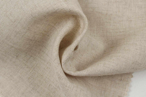 Rustic Linen Tencel Blend - Natural Linen Color - Beige-Fabric-FabricSight