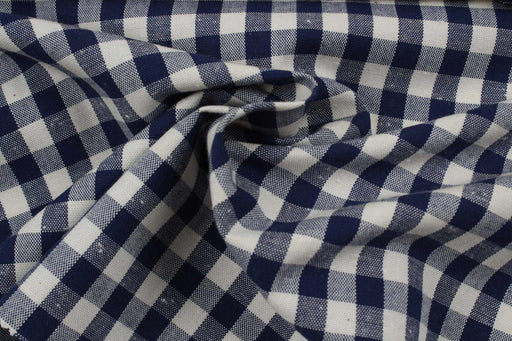 Rustic Slubbed Cotton - Sako Stripes and Checks-Fabric-FabricSight