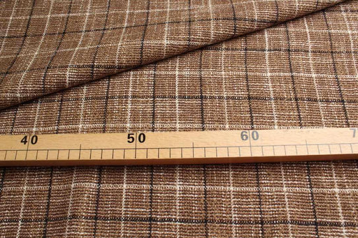 Rustic Wool & Cotton Twill for Coats-Fabric-FabricSight