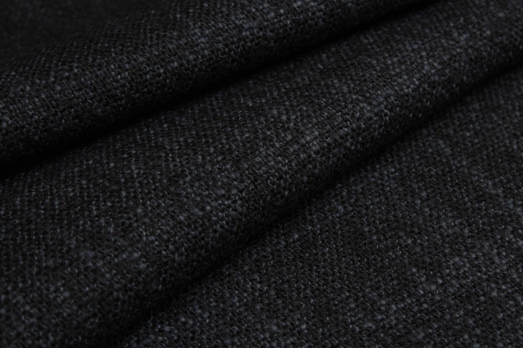 Rustic Wool & Cotton Twill for Coats-Fabric-FabricSight