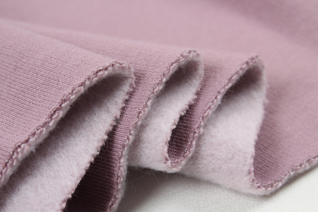 SWATCH-Heavy Brushed Fleece – Organic Cotton & Recycled Polyester – 30+ Colors-Fabric-FabricSight