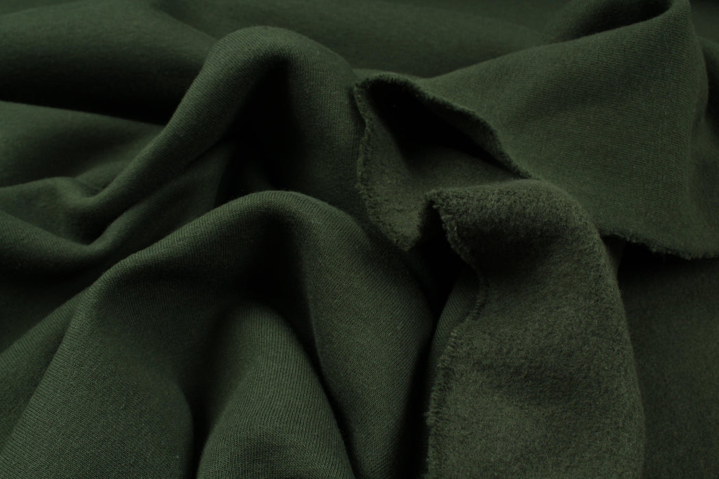 SWATCH-Heavy Brushed Fleece – Organic Cotton & Recycled Polyester – 30+ Colors-Fabric-FabricSight