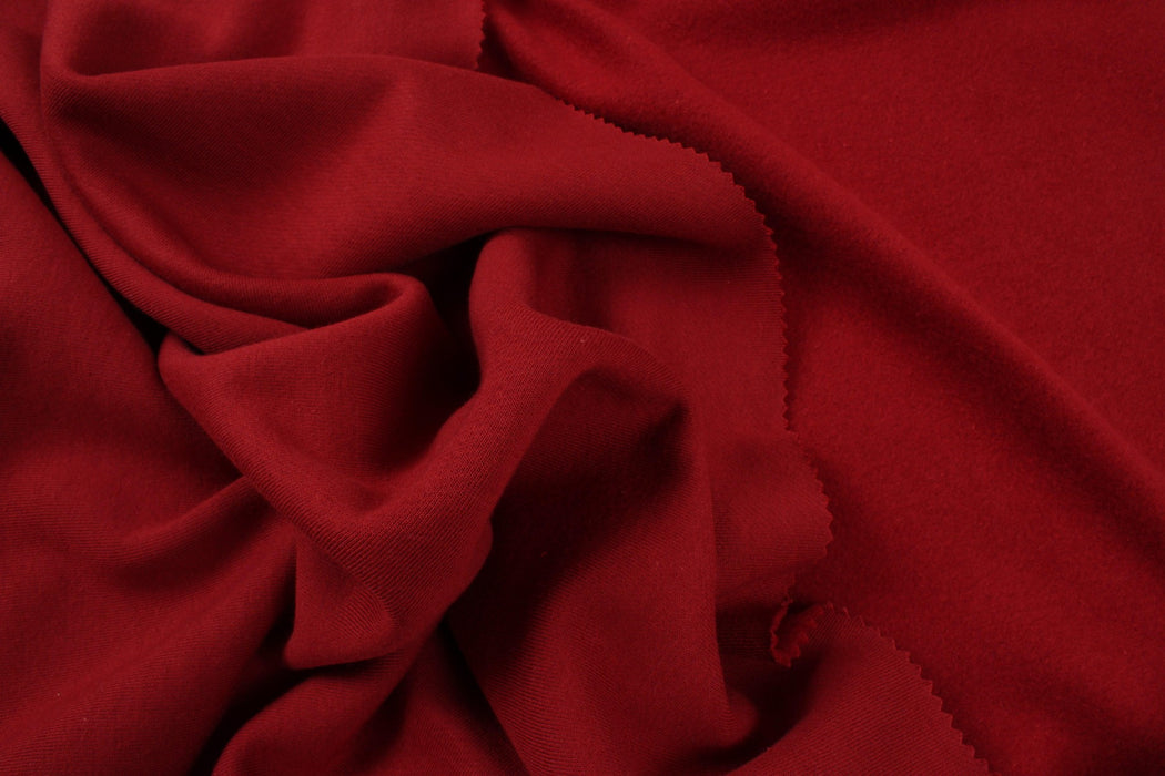 SWATCH-Heavy Brushed Fleece – Organic Cotton & Recycled Polyester – 30+ Colors-Fabric-FabricSight