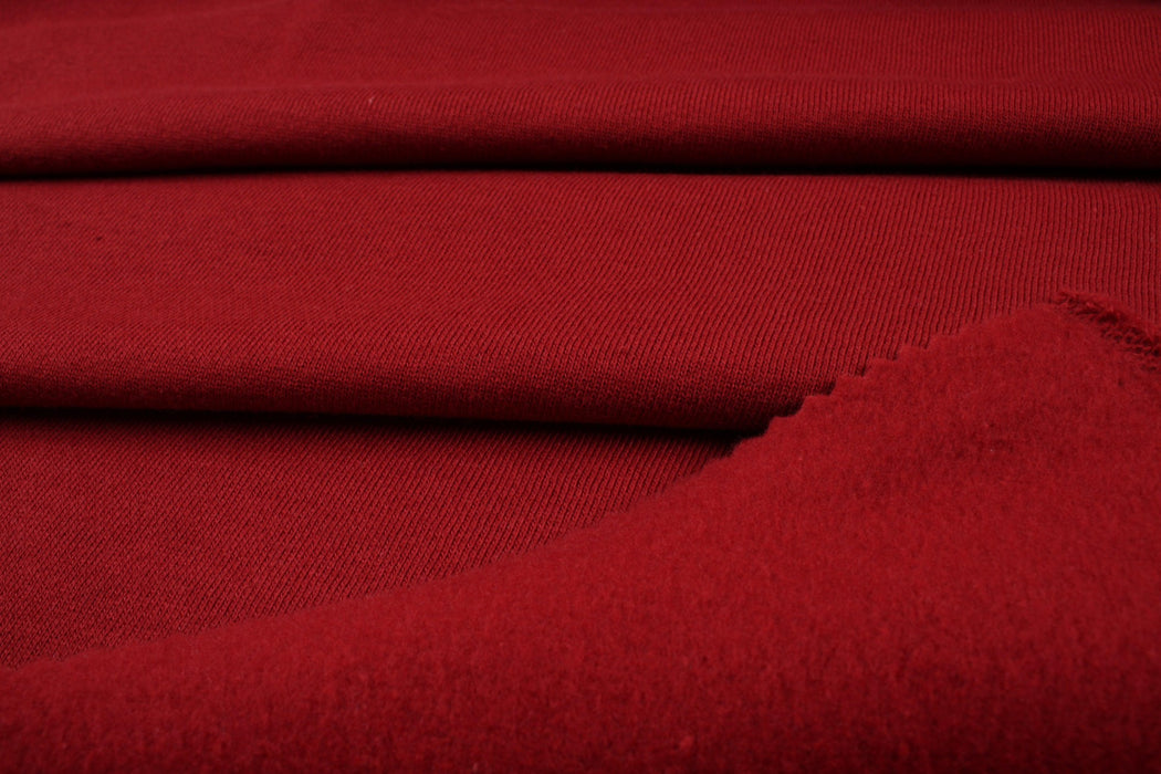 SWATCH-Heavy Brushed Fleece – Organic Cotton & Recycled Polyester – 30+ Colors-Fabric-FabricSight