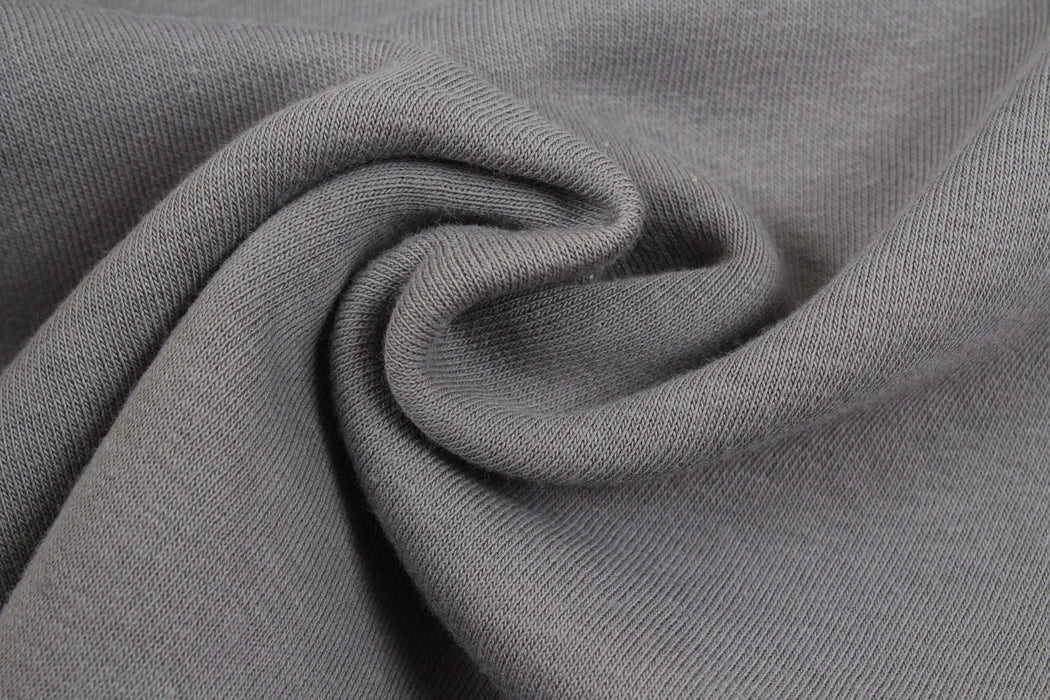 SWATCH-Heavy Brushed Fleece – Organic Cotton & Recycled Polyester – 30+ Colors-Fabric-FabricSight