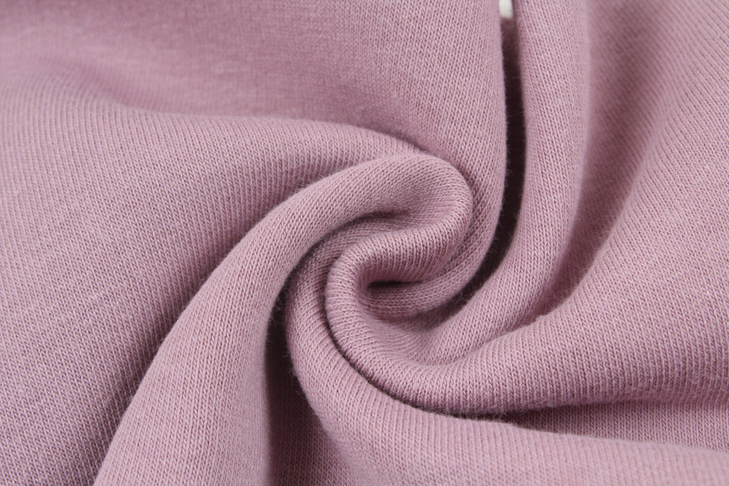 SWATCH-Heavy Brushed Fleece – Organic Cotton & Recycled Polyester – 30+ Colors-Fabric-FabricSight